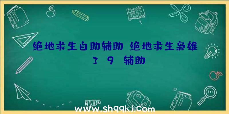 绝地求生自助辅助、绝地求生枭雄v3.9